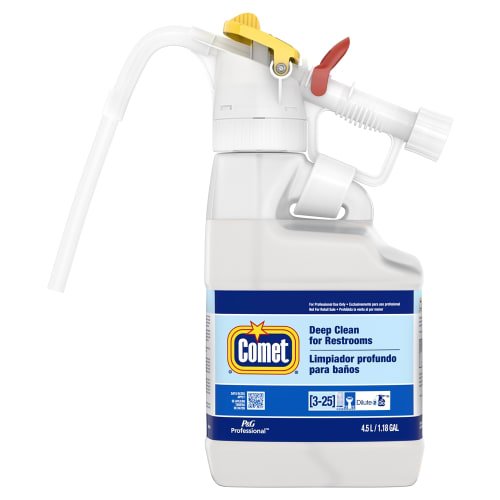 Comet Professional Deep Clean For Restrooms, Dilute 2 Go, 4.5 Liters